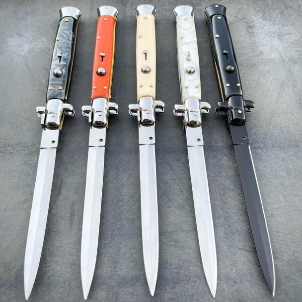 13 Inch Multi Finish stiletto knife image