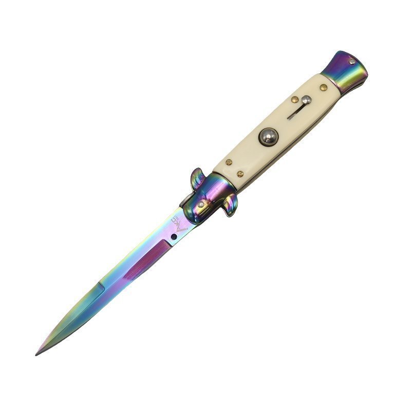 8.75 Zoll italienisches Stilettmesser – Sammleroberfläche 49