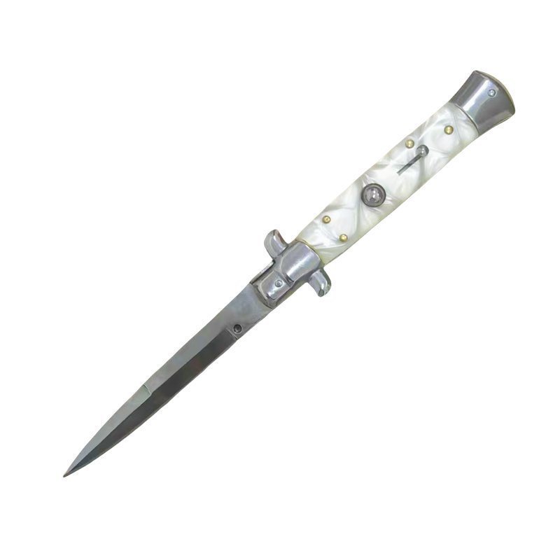 9 Inch Italian Stiletto Knife - Collector Finish 36