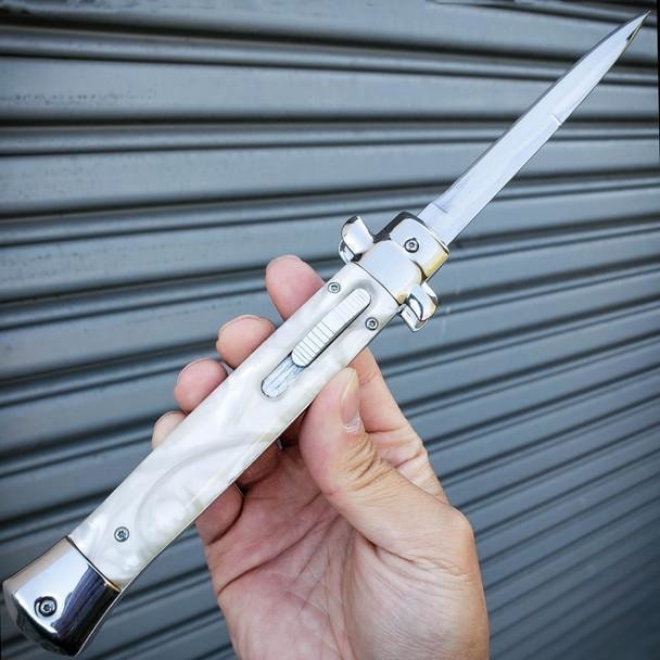 Italian Stiletto Knife - Collector Finish 64