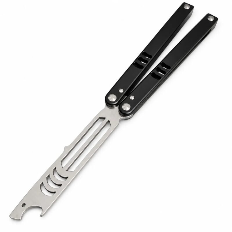 Aluminum handle beginner outdoor practice knife