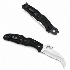 Karambit Folding Knife Full Tooth Claw Blade &ndash; Portable EDC Outdoor Pocket Knife