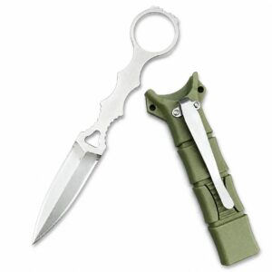 Fixed Blade Knife Stainless Steel Blade with Kydex Sheath Camping Portable Survival Tactical Multitools Hand EDC Knives