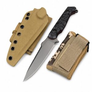 Outdoor survival straight knife high hardness adventure wilderness survival straight knife-02