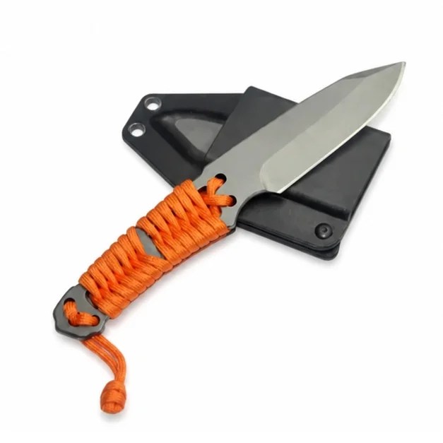 Outdoor series hunting knife with rope Outdoor multi-function knife