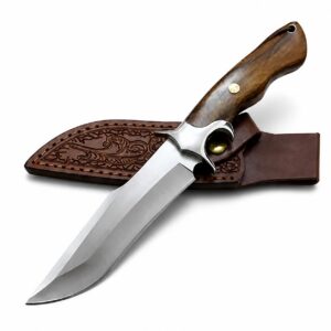 M390 Powdered Steel Fixed Blade Knife &ndash; High Hardness Outdoor Survival Knife