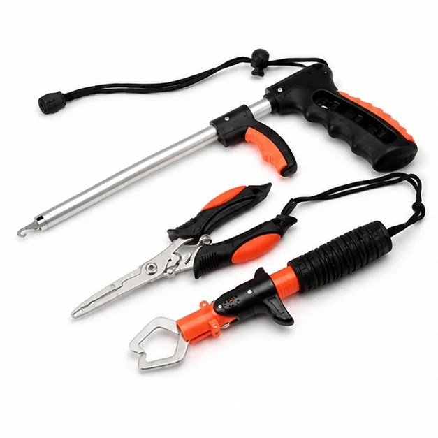 Fishing hook remover gun type fishing lure fish control device fishing supplies set