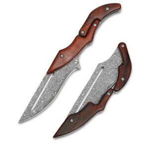 Damascus Steel Magic Transformable mechanical knife​