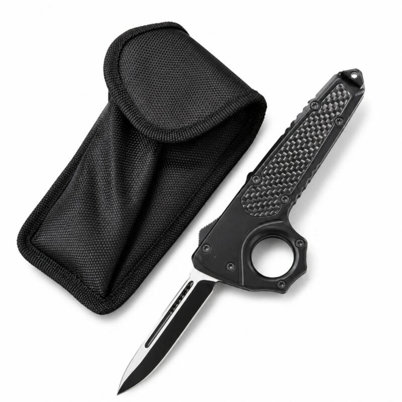 Microtech Troodon Ring-Handle OTF Knife
