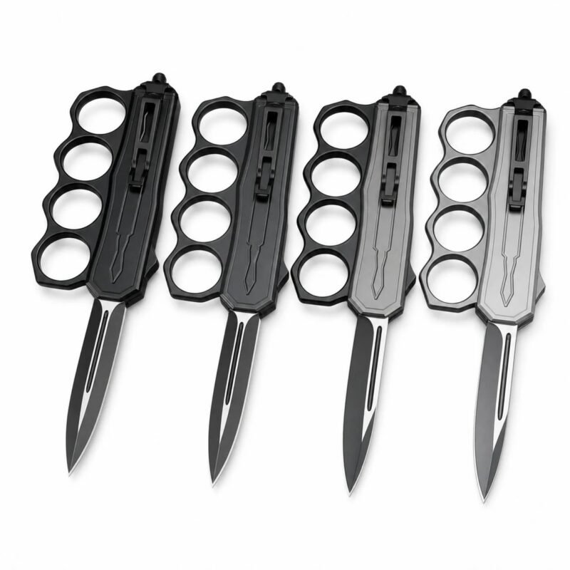 Micro-tech Gloves Jump Straight Into The Tiger OTF Knife