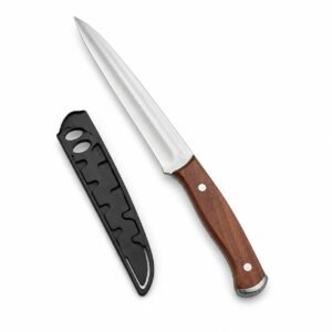 Small, Straight Bone-cutting One-piece Keel Boning Knife