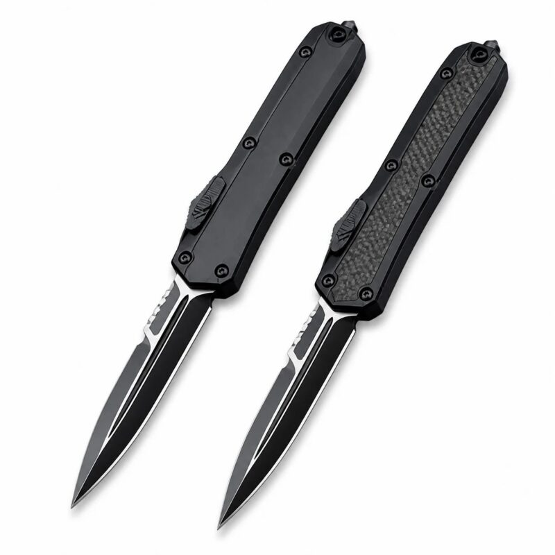 Microtech: All Black Snake God, Black Blade
