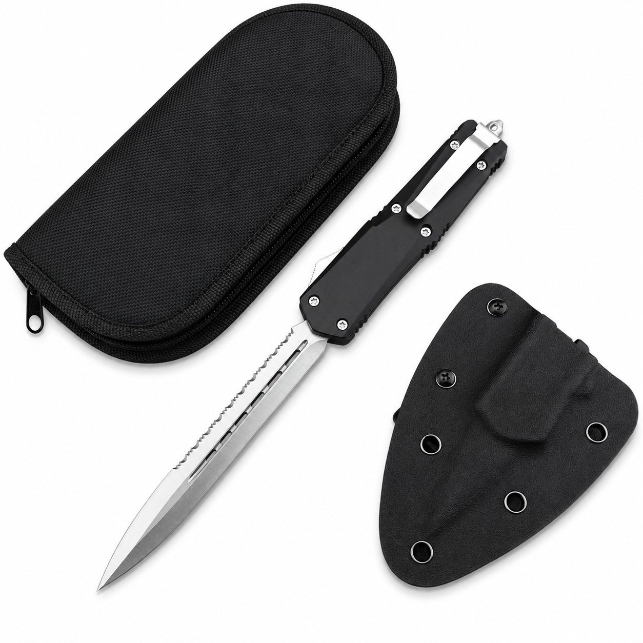 Zinc Shank Venom OTF Knife