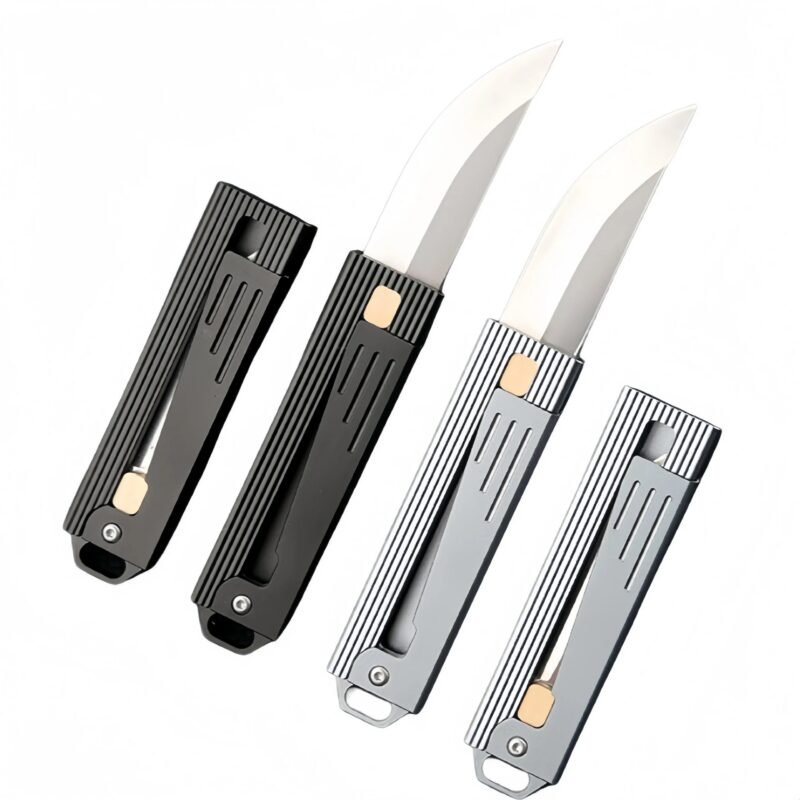 All-metal gravity knife aluminum alloy  Folding knife