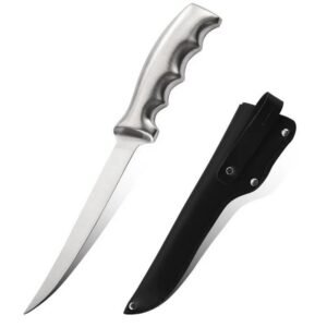 Portable outdoor stainless steel fishing knife