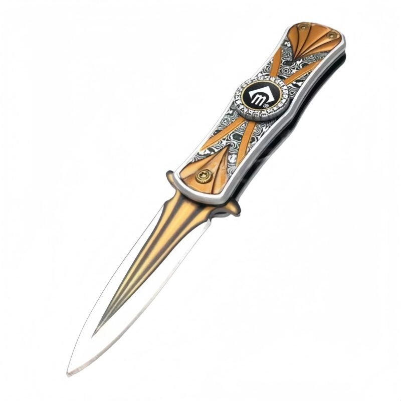 Fidget Spinner Knife Mini Stress Relief Creative Folding Knife EDC