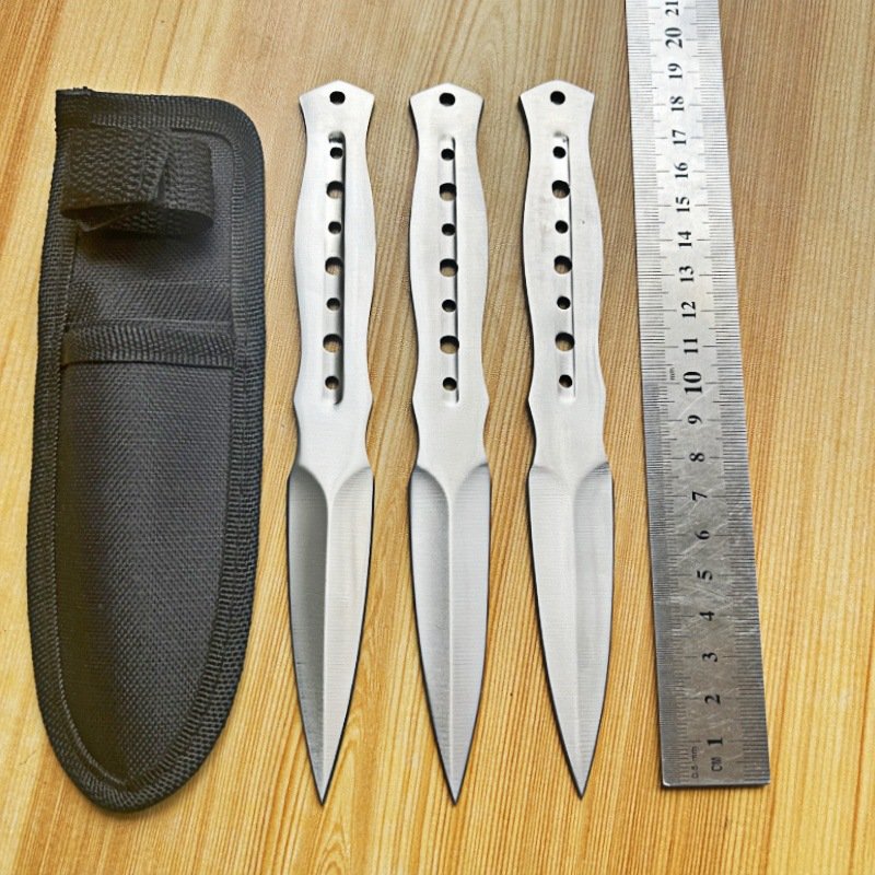 Practice Throwing Knife Set YF143 &ndash; 3-Piece, White