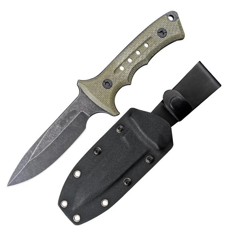 Outdoor Tactical Survival Knife with Sheath &ndash; Fixed Blade Camping Knife
